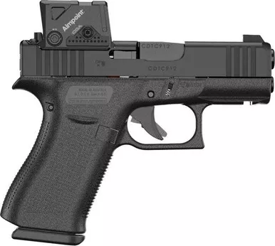 Glock 43X Aimpoint COA Black 9mm 3.41in 2-10Rd Mags - PX4350B01FRMOS8A4