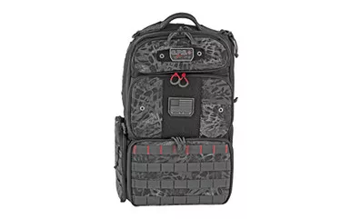 GPS Tac Range Backpack Tall Blackout