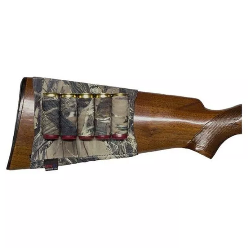 GrovTec Butt Stock Shotgun Shell Holder Nylon Elastic True T