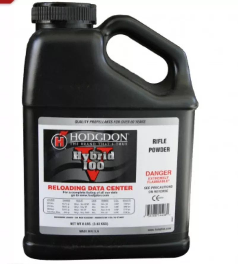 Hodgdon Hybrid 100V Spherical Rifle Powder 8 lbs