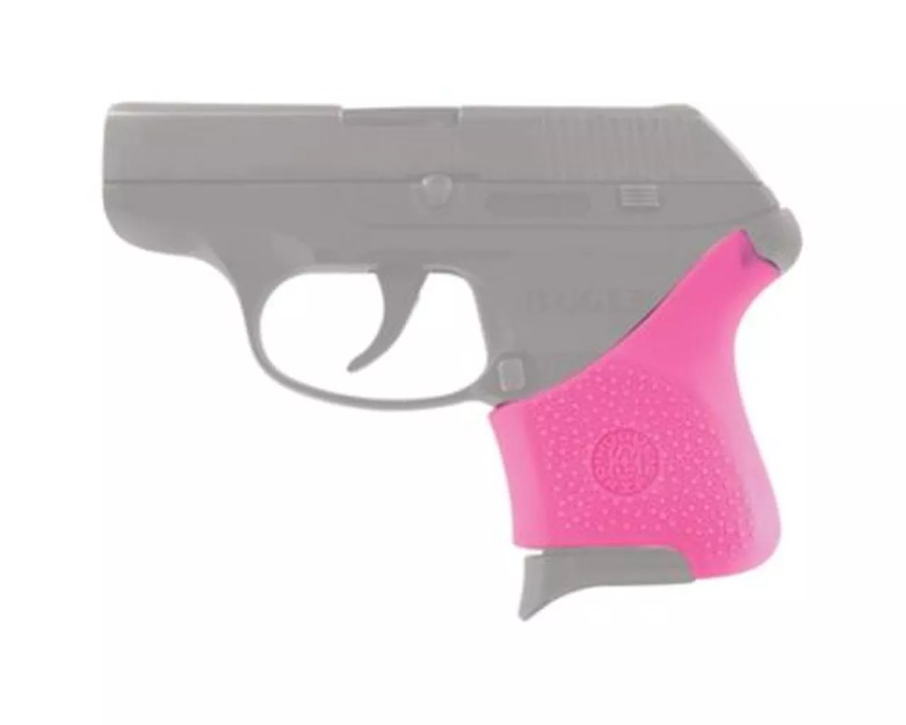 Hogue Handall Hybrid Grip Sleeve For Ruger LCP Pink