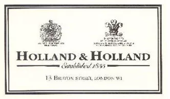 Holland & Holland Label 2