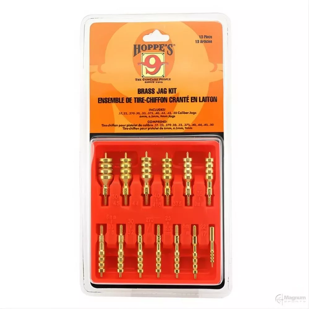 Hoppes Deluxe Jag Kit Orange 13 Piece