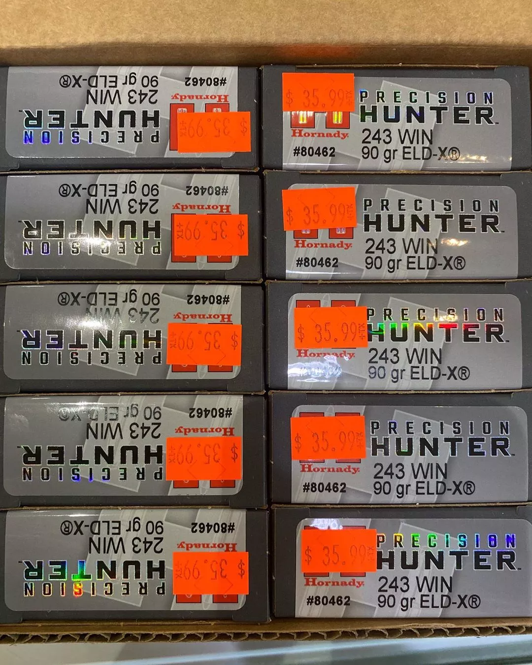 HORNADY 243WIN 90gr 50rd