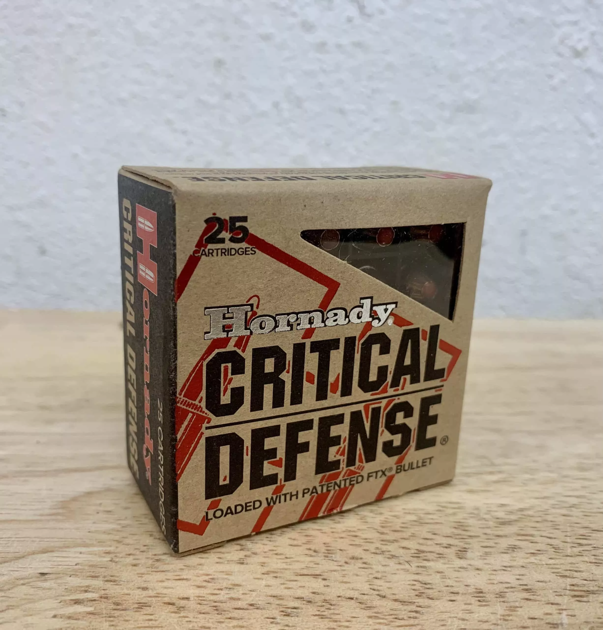 Hornady Critical Defense 32 Auto 60Gr FTX – Box of 25