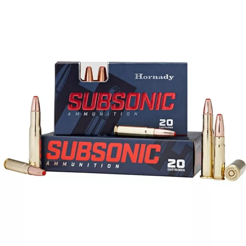 Hornady Subsonic .450 Bushmaster Ammunition 20 Rounds 395 Gr