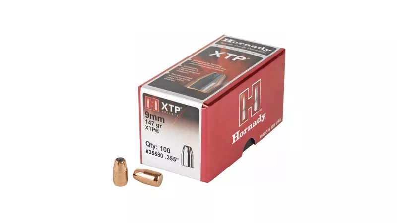 Hornady XTP 9MM .355 147GR 100CT