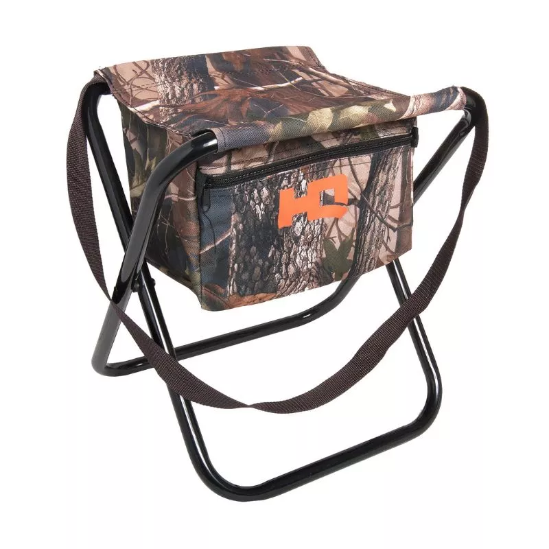HQ OUTFITTERS FOLDING CAMO STOOL