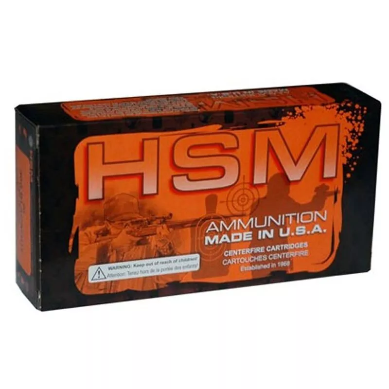 HSM Bear .450 Bushmaster Ammunition 20 Rounds 300 Grain Spee