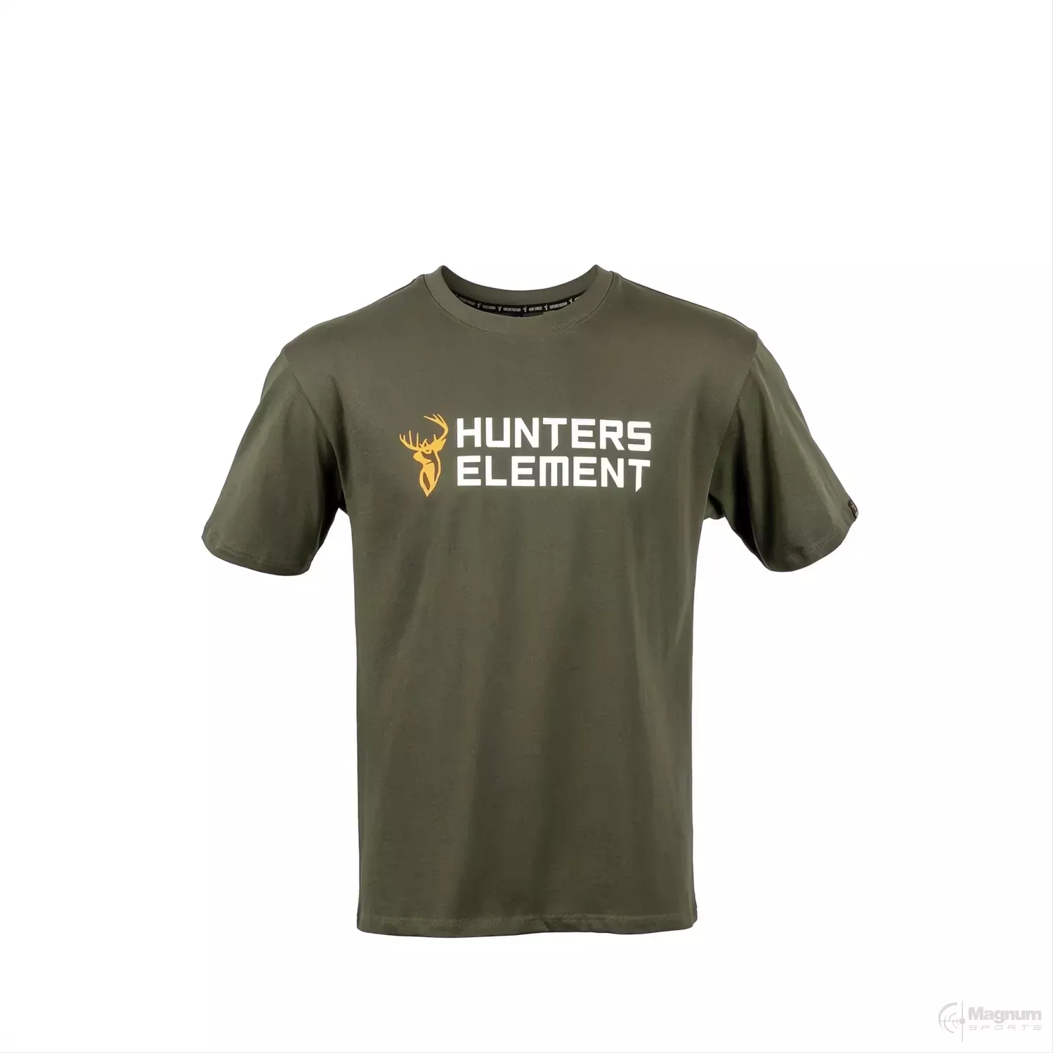 Hunters Element Block Tee Forest Green