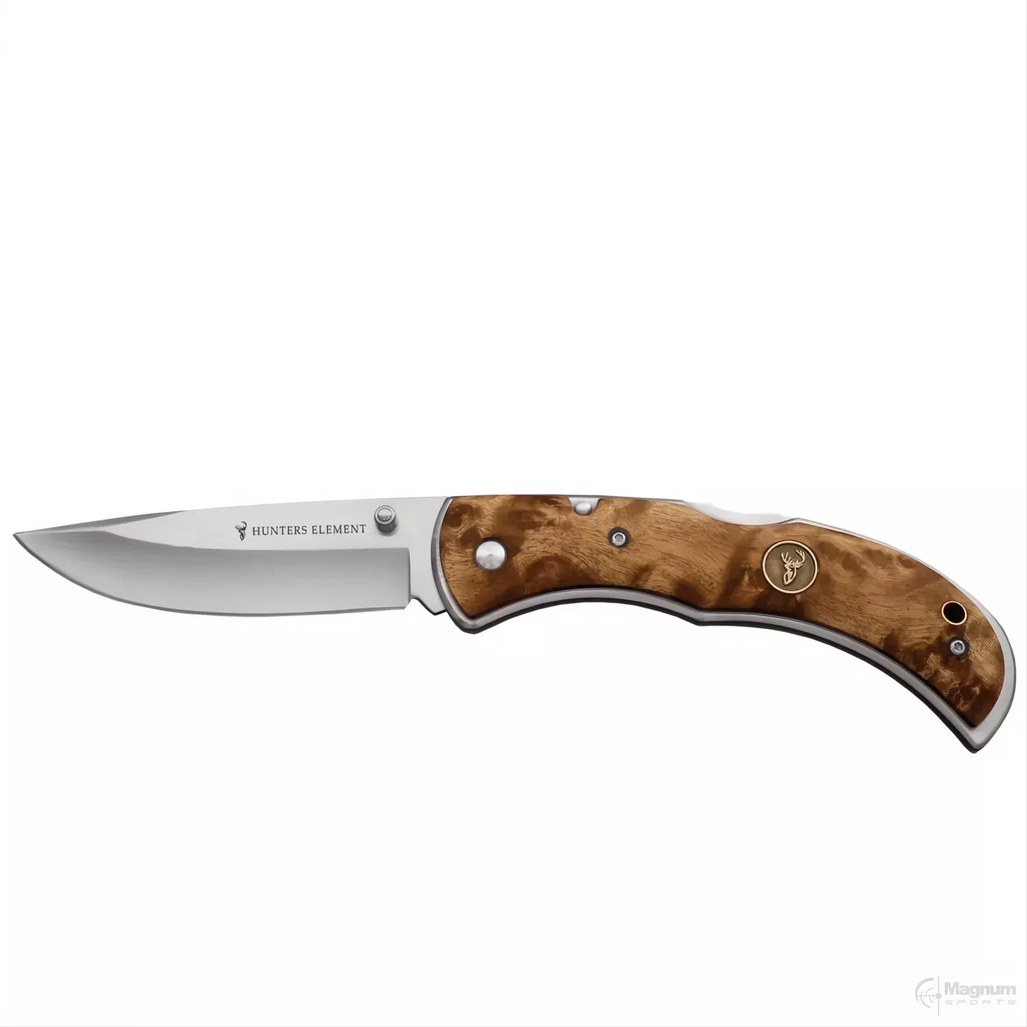 Hunters Element Classic Folding Drop Point Knife