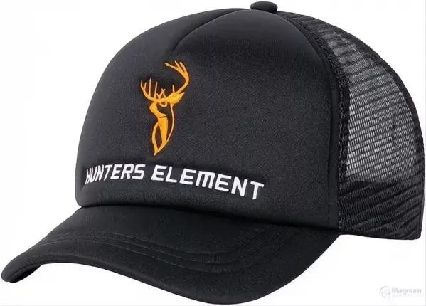 Hunters Element Granite Trucker Cap Black