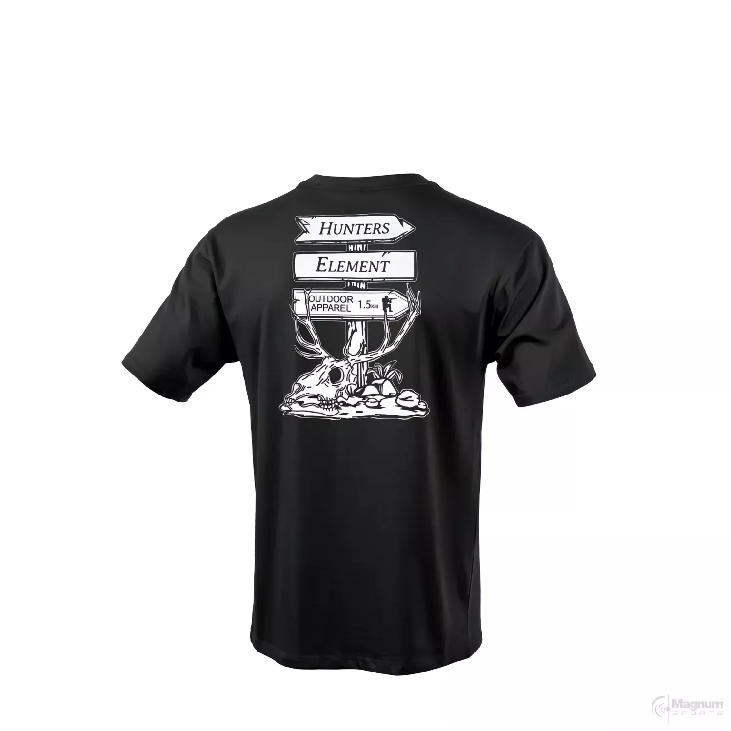 Hunters Element Sign Tee Black