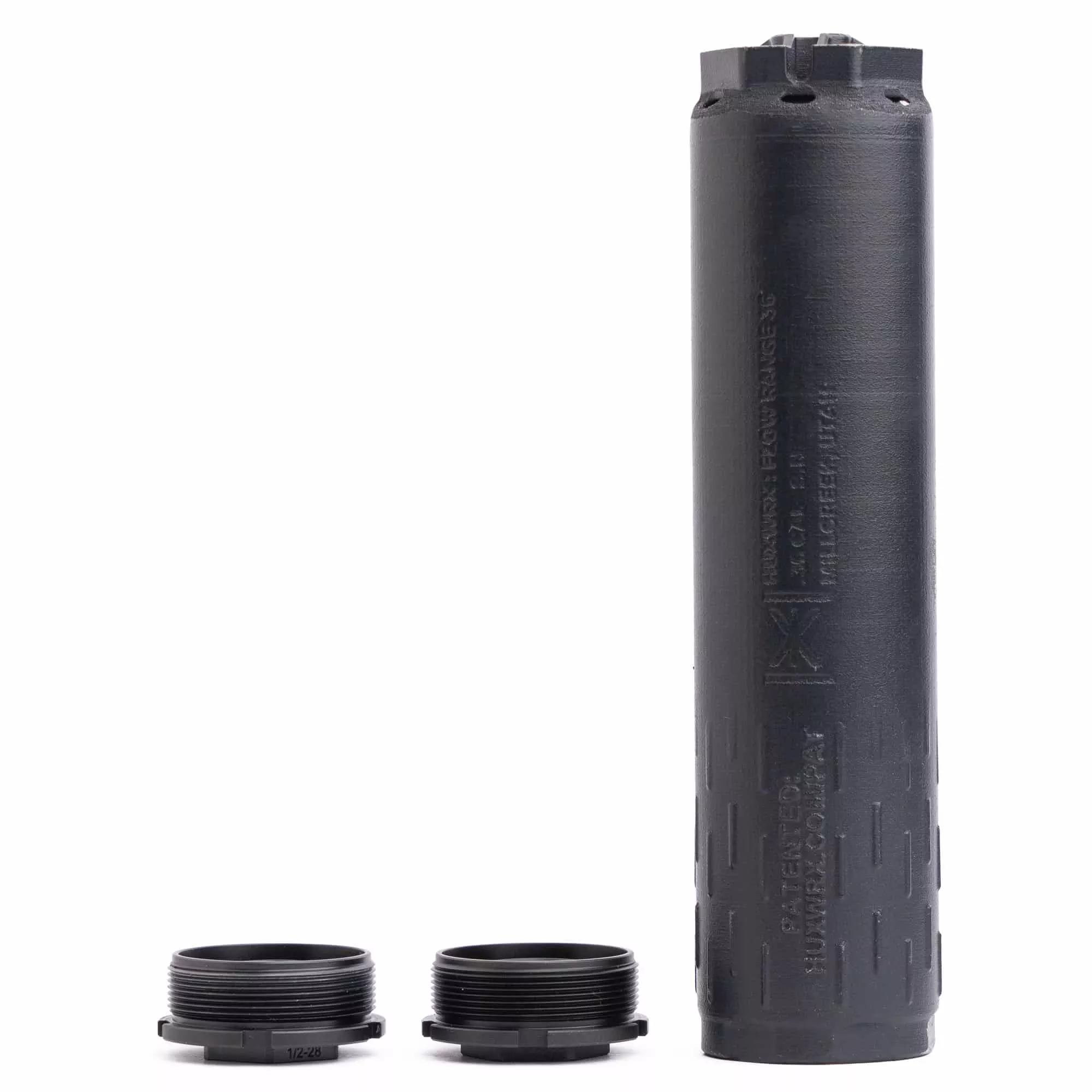 HUXWRX Flow Range 36 Ti .36 Caliber Direct Thread – Black