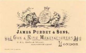 James Purdey & Sons Label 1