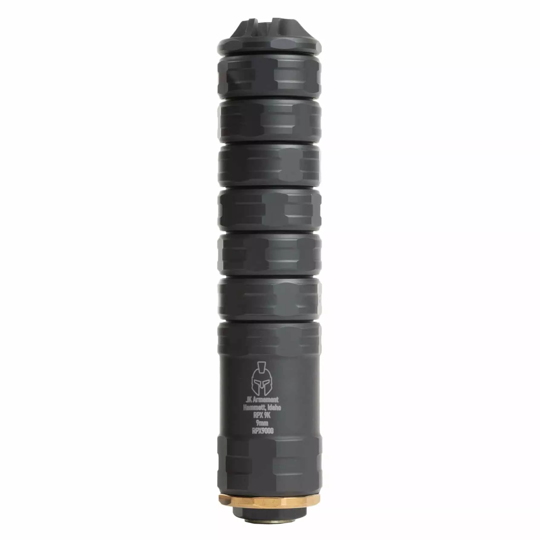JK Armament RPX 155 9mm Modular Suppressor – Black