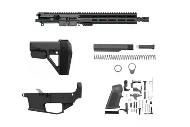 KAK 11" 9mm9.8" MLOK Upper AR9 80% Build Kit