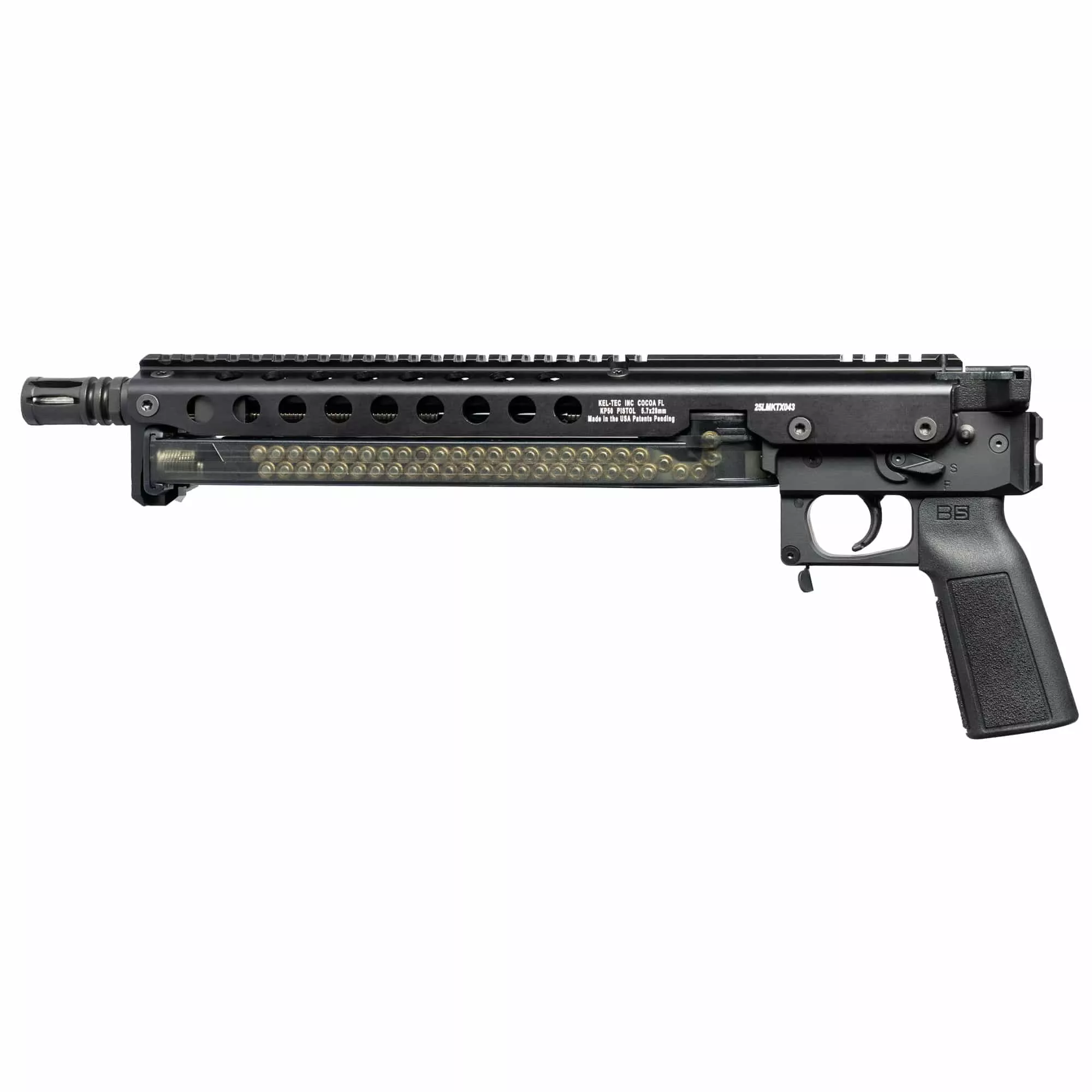 Kel-Tec KP50 5.7x28mm 9.5″ Threaded Pistol