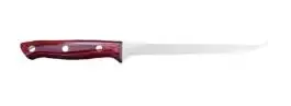 Leech Lake Knives 7.5'' Fillet Knife (Cherry Red) 96001