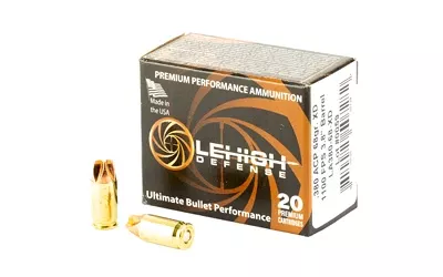 LEHIGH XTRM DFNS .380ACP 68GR 20/200