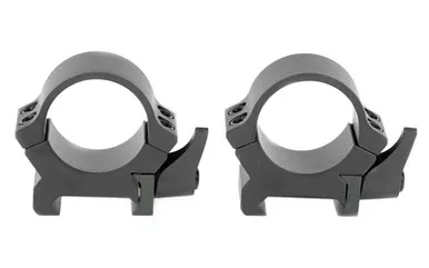 LEUP QRW2 1″ RINGS LOW MATTE
