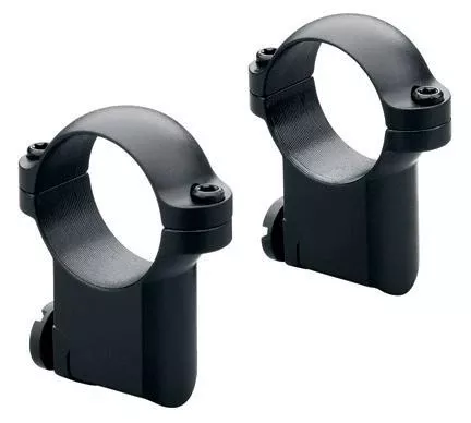 Leupold 2-Piece Solid Steel Ringmounts – Ruger M77 30mm Medium Matte Black