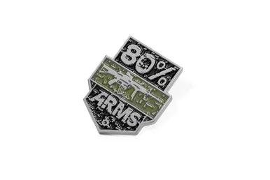 Limited Edition: 80% Arms Enamel Pin