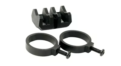MAGPUL LIGHT MOUNT V-BLOCK AND RINGS - BLACK