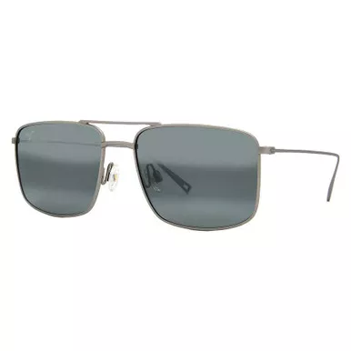 MAUI JIM GREY AEKO MATTE TITANIUM