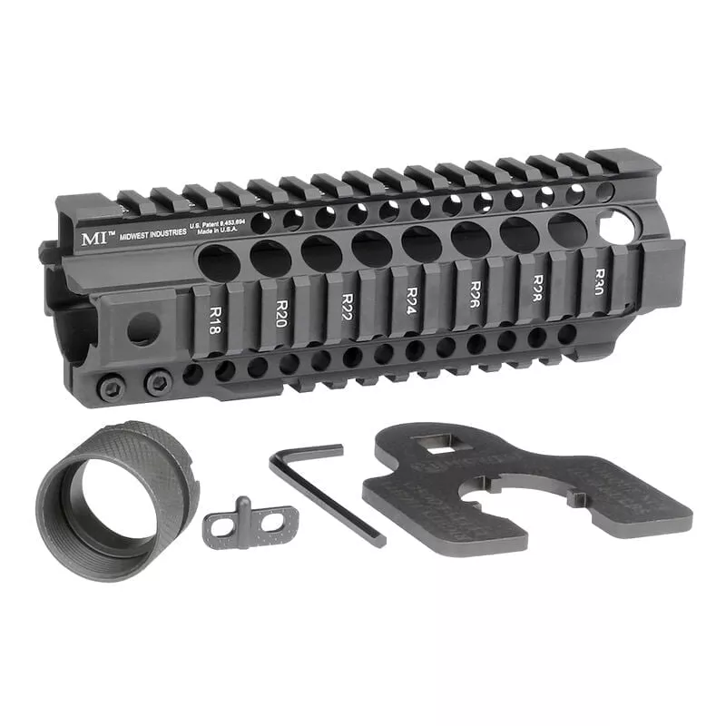 Midwest Industries AR-15 Combat Rail T-Series 7.25" One Piec
