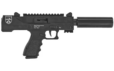 MPA PISTOL 9MM 4.5 17RD TB BLK W/RL