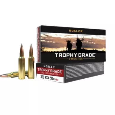 NOSLER TROPHY GRADE ACCUBOND 300WSM 190GR POLYTIP 20RDS