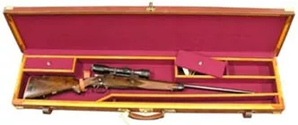 Oak & Leather Full Length Rifle/Shotgun Case