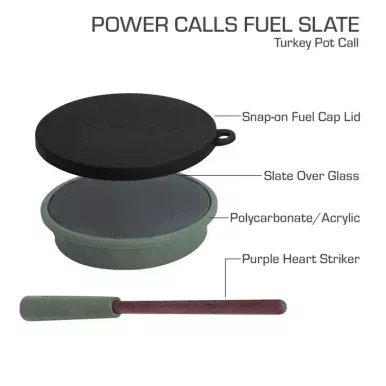 POWER CALLS FUEL SLATE POT CALL