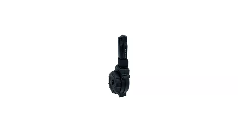 PROMAG RUGER MAZ9 9MM 50RD DRUM BLK