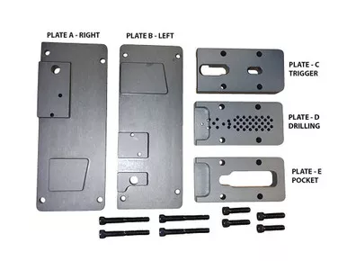 Replacement Parts for Universal Drill Press 80% AR-15 Jig