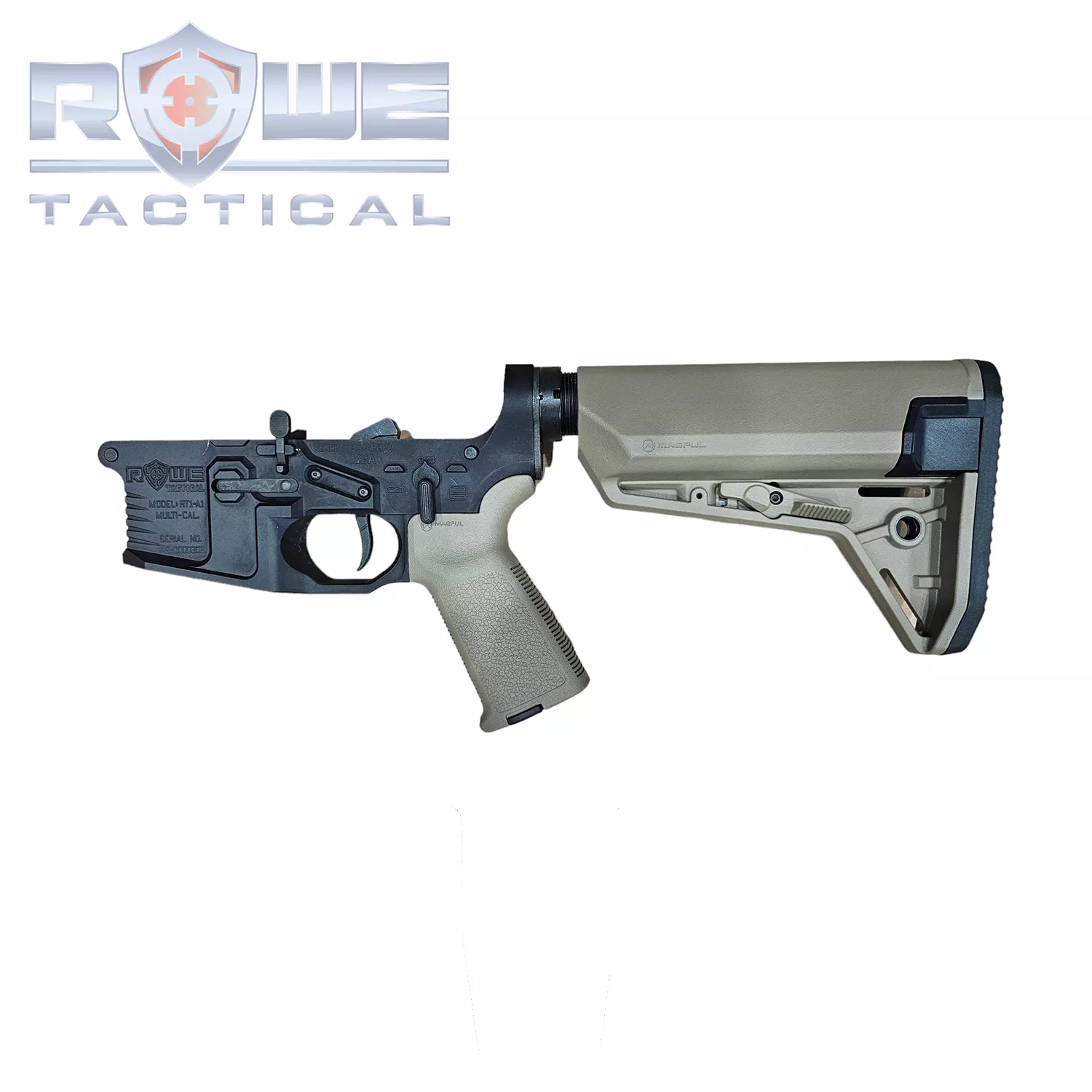 Rowe Tactical RT1-A1 Complete AR-15 Lower Receiver FDE