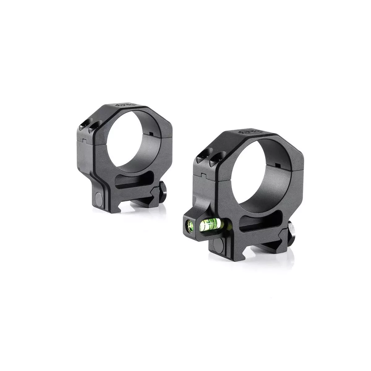 RPM Precision 35mm Medium (1.00”) Scope Rings with Co-linear Bubble Level
