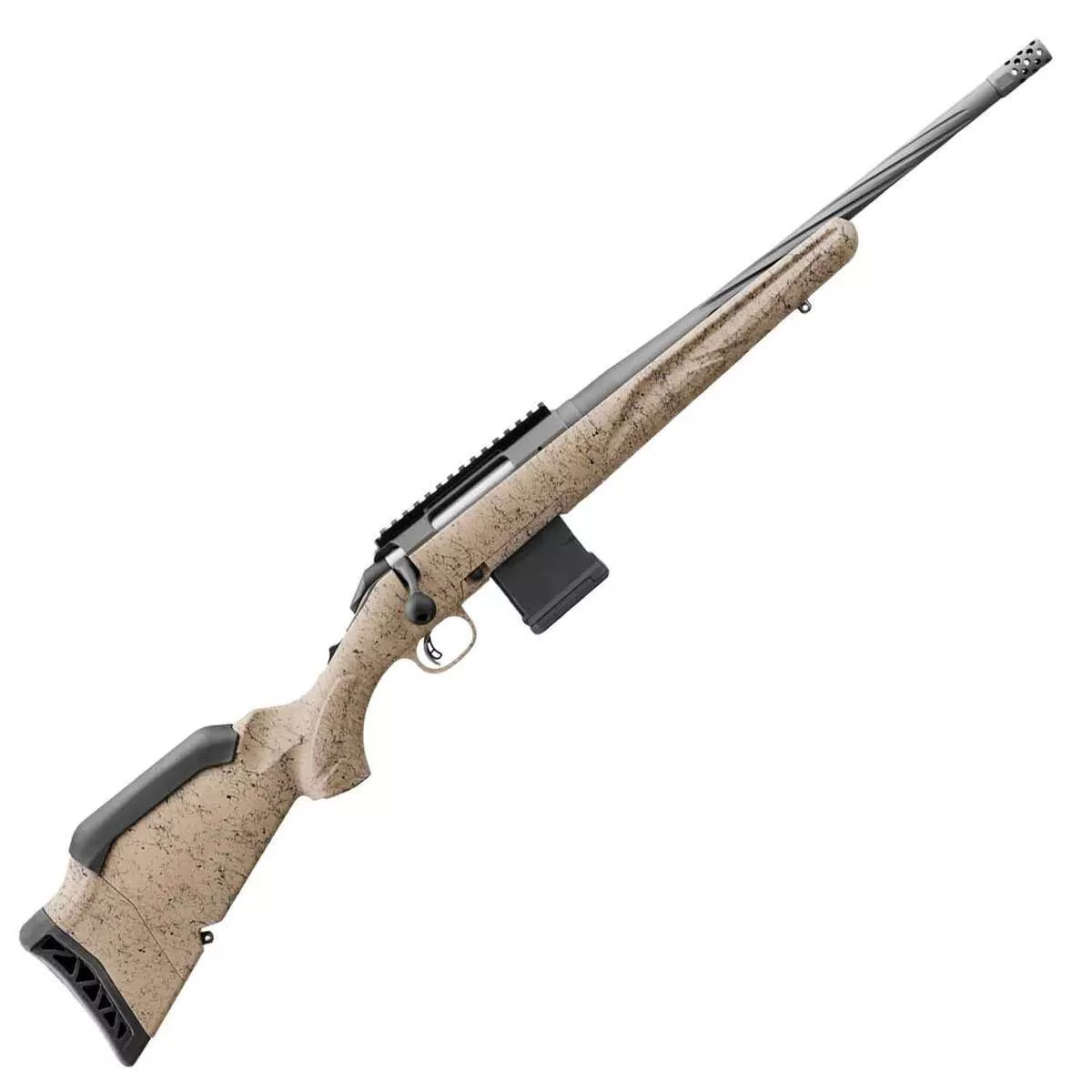 Ruger American Ranch Gen2 FDE Splatter – 300BLK