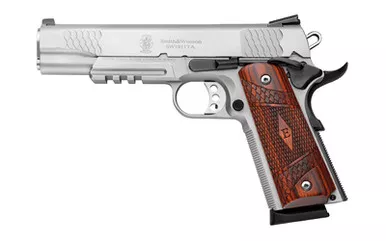 S&W 1911TA E 45ACP 5 STS NS RAIL WD