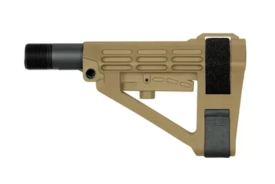 SB TACTICAL SBA4 AR PISTOL STABILIZING BRACE - FLAT DARK EARTH