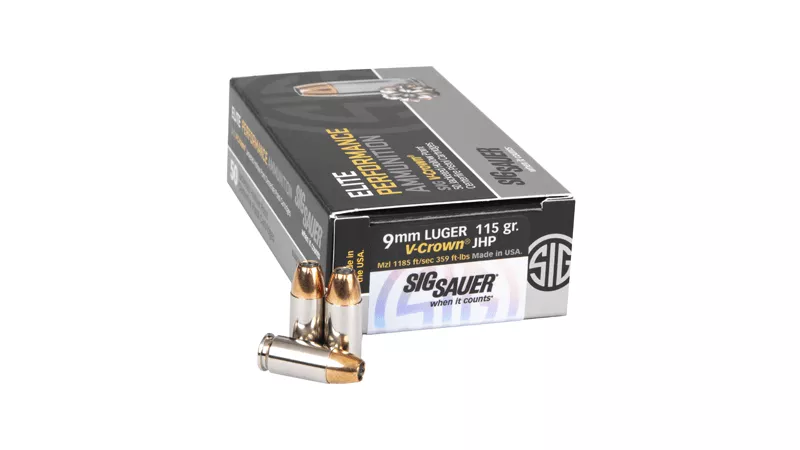 SIG AMMO 9MM 115GR JHP