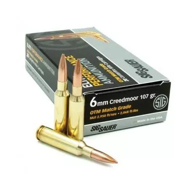 SIG ELITE MATCH 6MMCREED 107GR 20RD