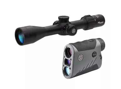 SIG SAUER BDX COMBO KIT: SCOPE: SIERRA3 4.5-14X44MM AND LRF: KILO1600 6x22