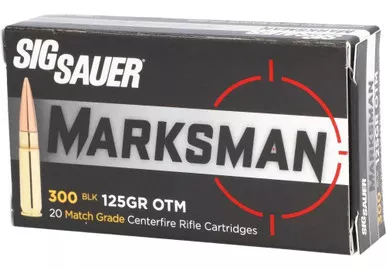 SIG SAUER ELITE PERFORMANCE 300BLK 125GR HP 20RDS