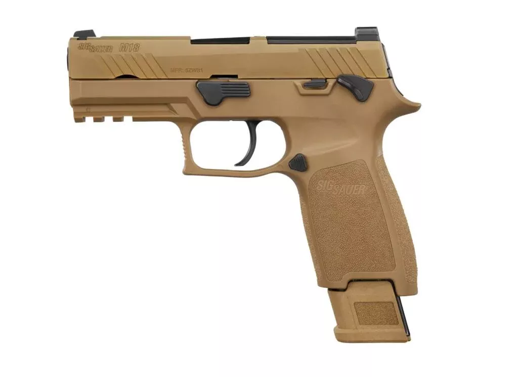 SIG SAUER M18 CSS 9MM COY 3.9″ MS 21+1