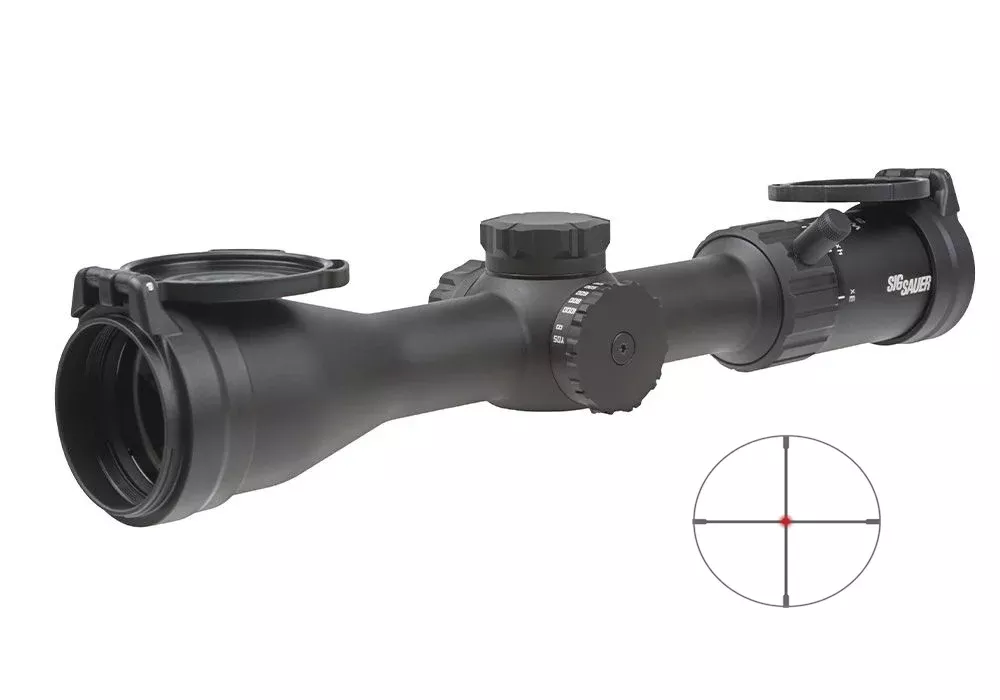 SIG SAUER WHISKEY 4 3-12X44 QUADPLEX