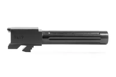 SMITH DEFENSE -9MM G19 Fluted Barrel - Black Nitride