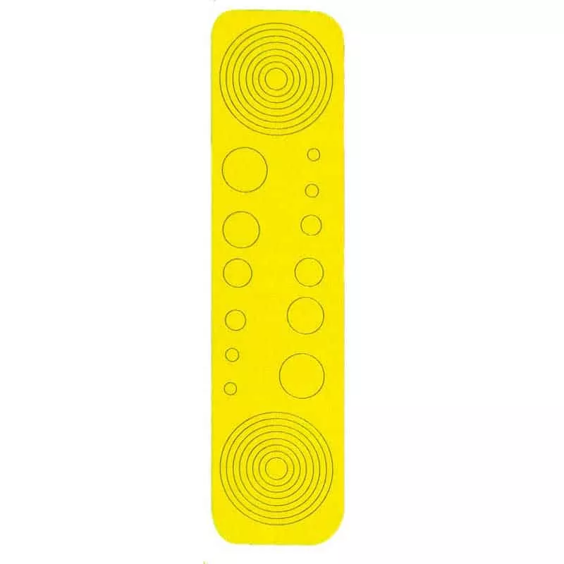 SPECIALTY ARCHERY-CIRCLES & DOTS YELLOW 3pk