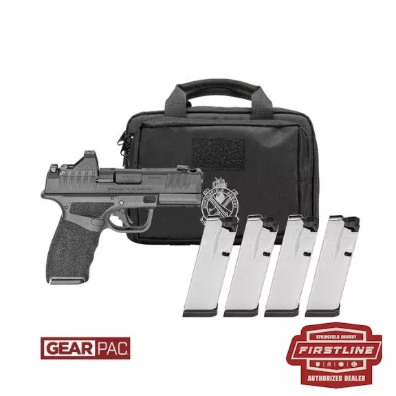 Springfield Armory Hellcat PRO Comp 9mm Gear Pack,3.7″ – HCP9379BOSP – COMP – PAC – FL – Springfield Armory Firstline Program